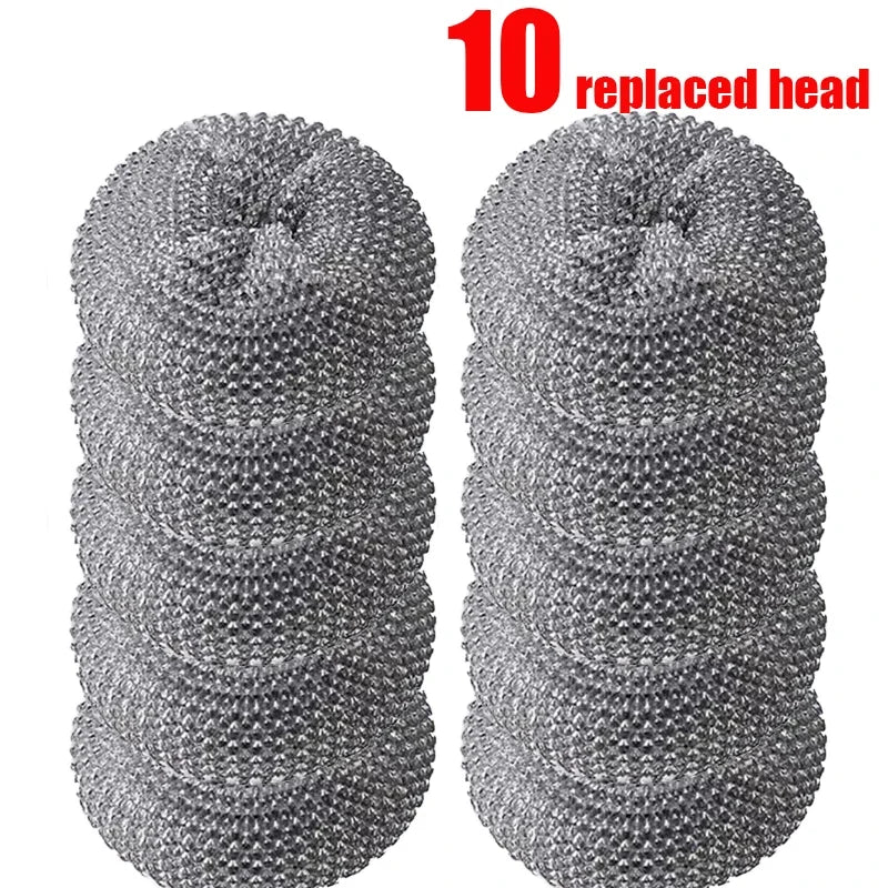 1 ~ 10PCs Geschirrspülbürste mit Seifenspender, automatische Seifenflüssigkeit, Topfbürste, Küchenreinigungsbürsten, Werkzeug