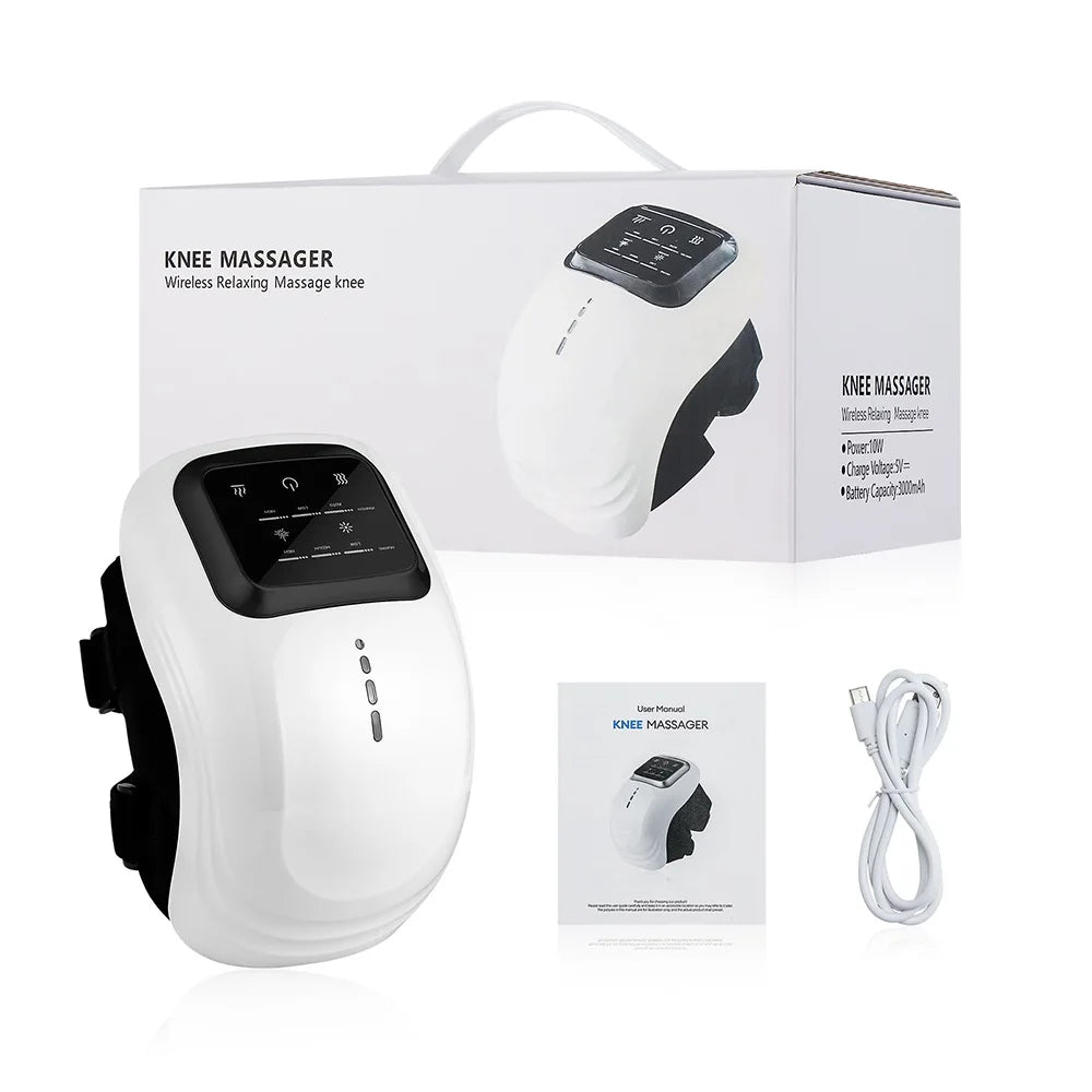 Foreverlily Smart Knie Massager Vibration Luftdruck Knie Massage Maschine Elektrische Ellenbogen Schulter Knie masajeador