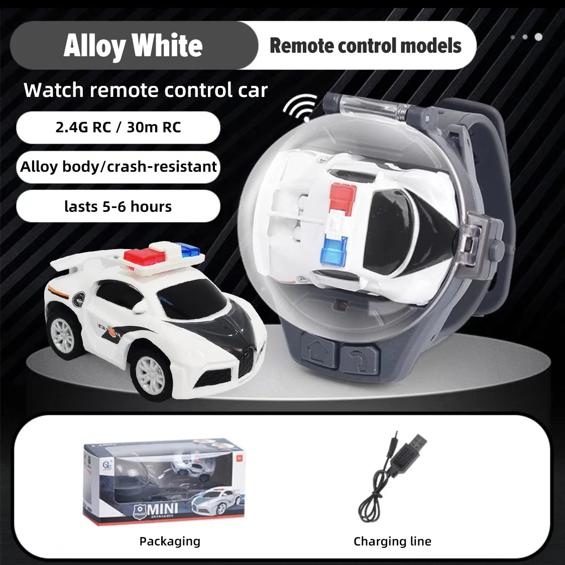 Mini Elektrische Uhr Auto Racing 2,4G Fernbedienung Auto Tragbare Fahrzeug Kinder Spielzeug Weihnachten Geschenke eltern-kind-Interaktion Spiel