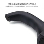 Messerschärfer mit 3 Segmenten, Messerschärfer für Küchenmesser, dreizweckiger Schleifstein aus Edelstahl für Küchenutensilien