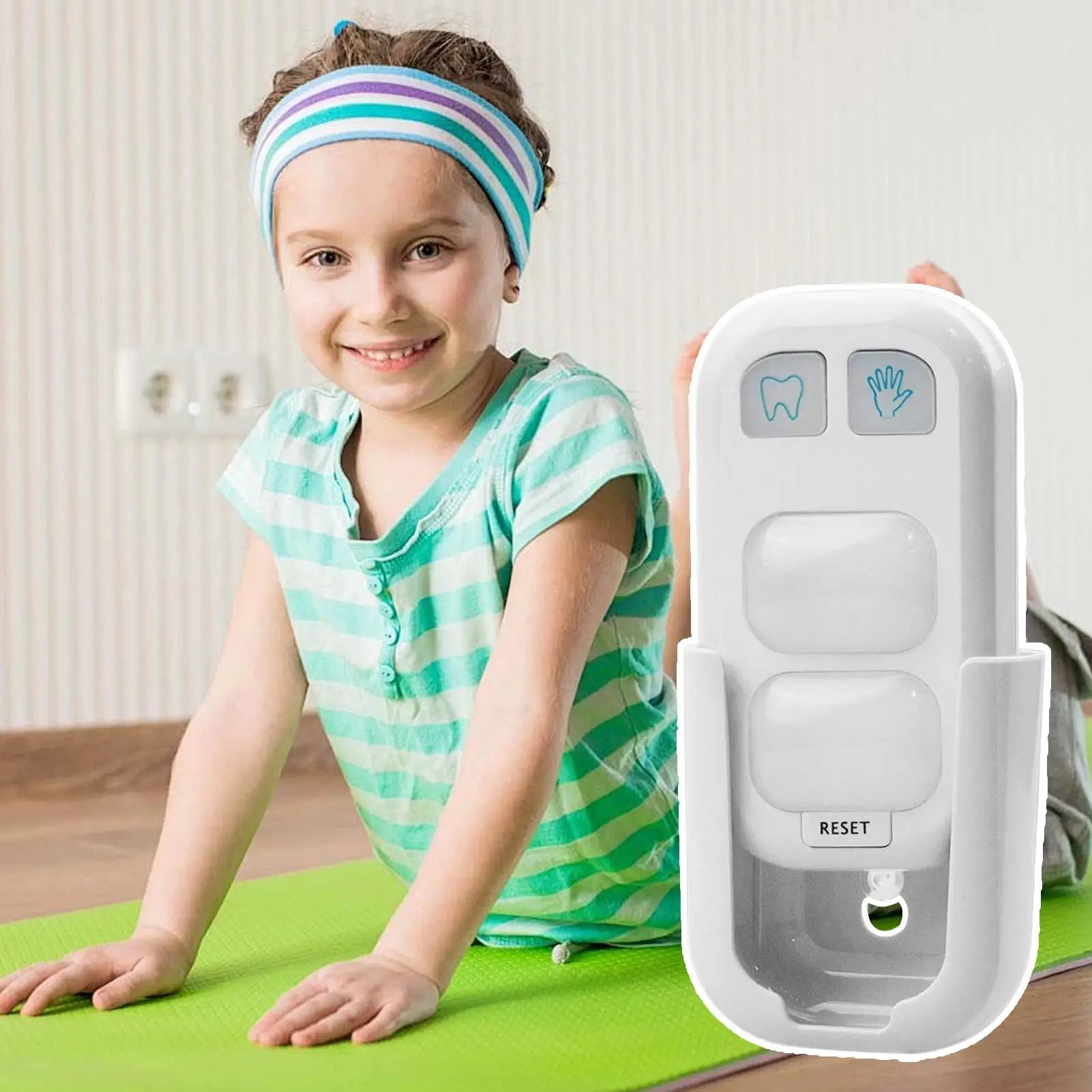 Kinder Zahnbürste Timer, Badezimmer, Handwaschen Timer mit LED Farblicht, Kinder Hygiene Trainingsgerät
