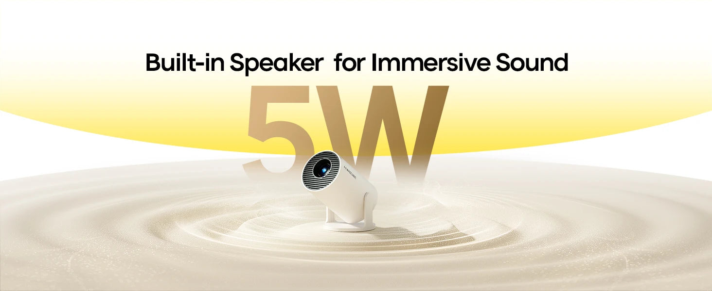 Projecteur Magcubic HY300 PRO 4K Android 11 Dual Wifi6 290ANSI Allwinner H713 BT5.0 1080P 1280*720P Home Cinéma Projecteur extérieur