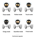 Loona Smart Pet Robot Niedlicher AI-Roboter, emotionale Roboter, interaktive Sprachsteuerung, Gestensensoren, Heimüberwachung, mehrsprachige Unterstützung K