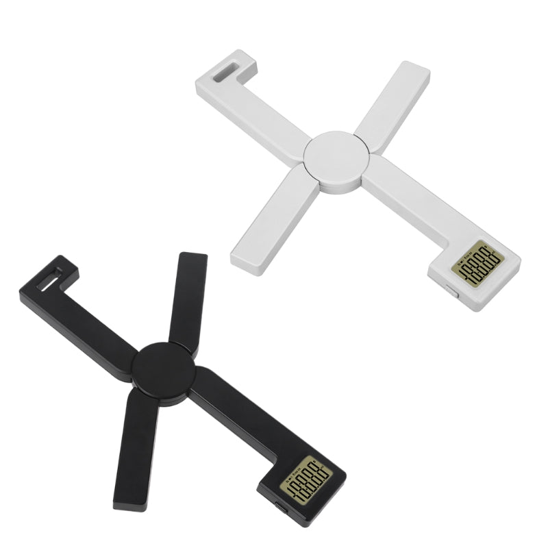 Kompakte, zusammenklappbare digitale Küchenwaage, präzise, faltbare, tragbare Lebensmittelwaage