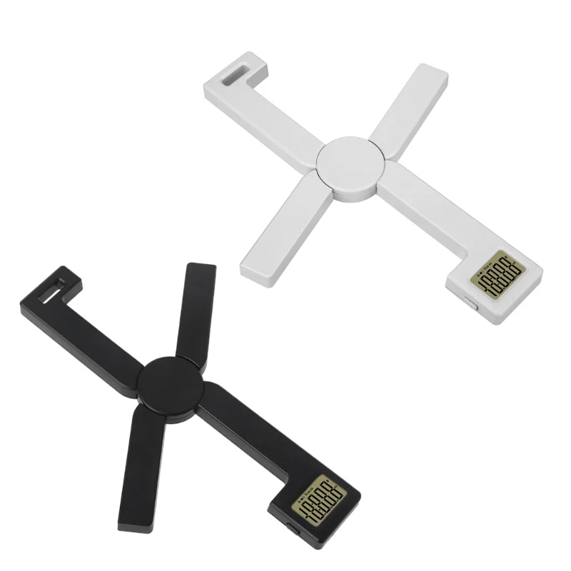 Kompakte, zusammenklappbare digitale Küchenwaage, präzise, faltbare, tragbare Lebensmittelwaage