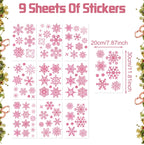 Weihnachts-Fensteraufkleber, Frohe Weihnachten, Dekorationen für Zuhause, 2025, Weihnachts-Wandaufkleber, Kinderzimmer, Neujahr, Dekoration 2026