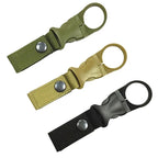 Karabinerhaken Flaschenclip – Nylon, für Rucksack & Gürtel, Einzel & Sets