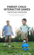 Verformbare fliegende Untertasse, Ball, magisches Entlüftungsspielzeug für Kinder, Outdoor/Indoor, Eltern-Kind-Fußdruckentlastung, Stress, Dekompressionsgeschenk