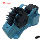 Halbautomatischer Klebebandspender, Mehrrollen-Schneidegerät, wiederverwendbarer Thermo-Klebebandspender mit Fach für Thermotransferband