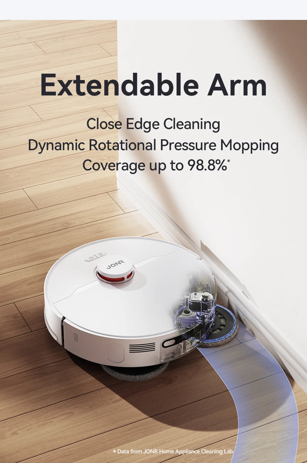 JONR Robot Vacuum P20 Pro International Edition Wischen Staubsaugen Trocknen Tücher Automatische Reinigung Staub Sammeln Entwässerung Wasser