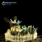 LED-Schmetterlinge (automatisches Öffnen und Schließen, realistische leuchtende Flügel) |   Perfekte Dekoration für Hochzeiten, Partys, Weihnachten