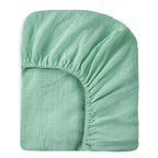 Bequeme Baumwollbettlaken, weiche und atmungsaktive Babybett-Spannbettlaken, Matratzenbezug für Kleinkinder