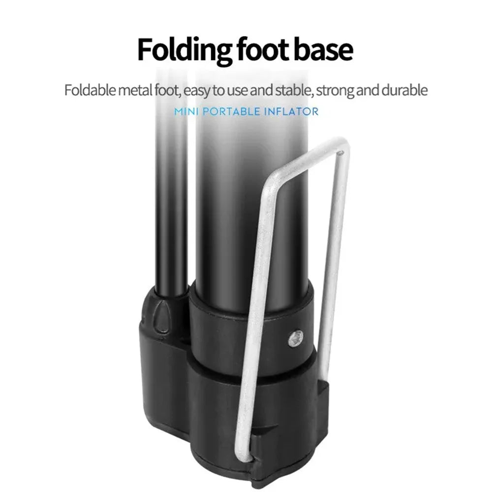 Mountainbike Rennrad Pumpe MAX 140PSI Reiten Tragbare Mini Fahrrad Pumpe Basketball Spielzeug Aufblasbare Schlauch Reiten