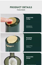 GIANXI Zahnstocherspender, umweltfreundliches Material, Presstyp, Zahnstocherhalter, Zuhause, geteiltes Design zur Aufbewahrung, Zahnstocherbox