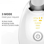 Abay 7-Farben Gesichts- & Hals-Lifting-Gerät – EMS, LED-Lichttherapie, Anti-Falten, CE