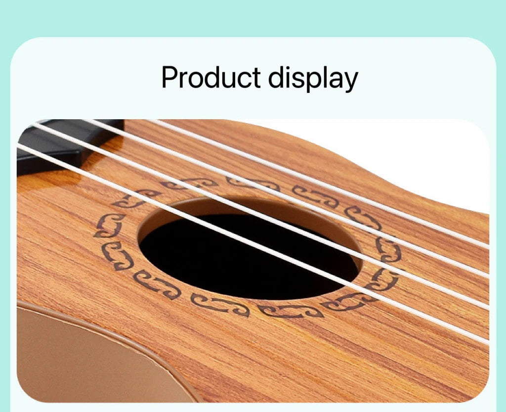 35cm Kinder gitarren spielzeug kann verwendet werden, um elementare Instrumente mit Paddeln zu spielen, die Yukrili-Musik spielzeug simulieren