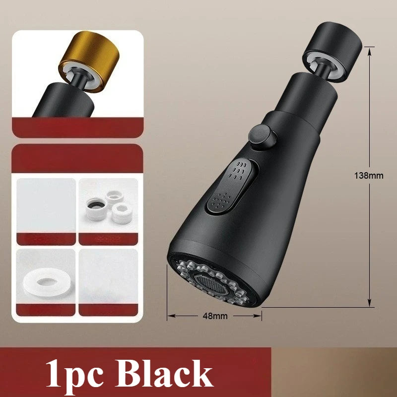 Universal Wasserhahn Extender Kupfer Drei Geschwindigkeit Kopf Wasser Saver Hause Erweiterte Dusche Spray Filter Wanxiang Wasserhahn Bubbler Düse