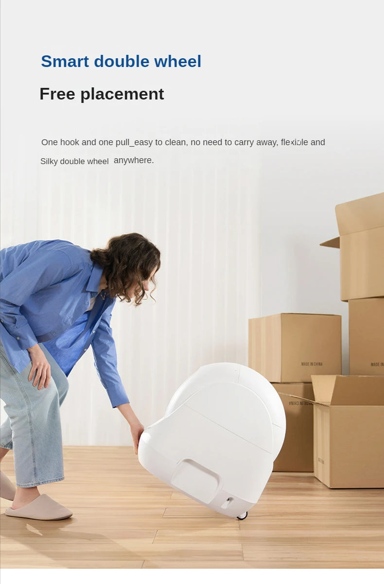 CATLINK Selbstreinigende Katzentoilette, automatische Toilette für Katzen, großer geschlossener Sandkasten, Katzenhaustier, intelligente Artikel, Arenero Gato Cerrado Katzentoilette