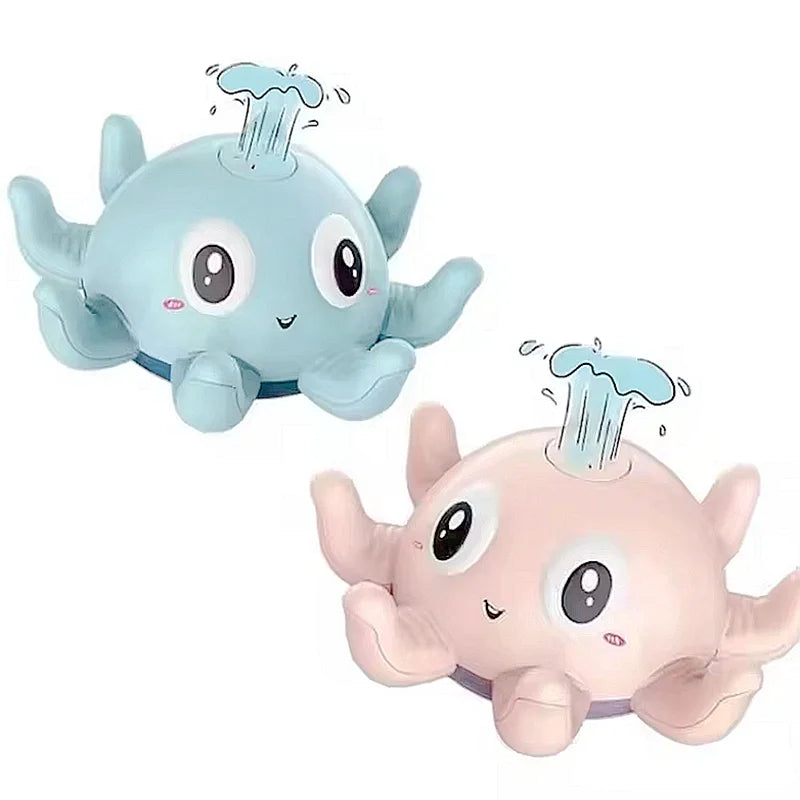 Baby Badespielzeug Oktopus – Leuchtend, Musik & Wasserspritzer
