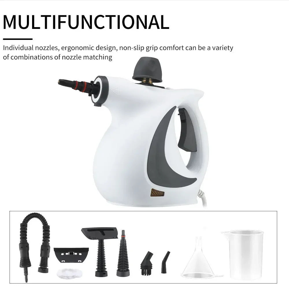 Handdampfreiniger 1050W, 3 Bar – Hochtemperatur, EU-Stecker, Küche & Sofa