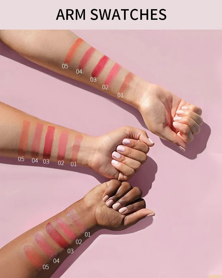 Mehrzweck-Lippen- und Wangencreme aus Samt – natürliche Nude-Rouge-Tönung, aufbaubare, feuchtigkeitsspendende Formel für einen makellosen Look ohne Make-up