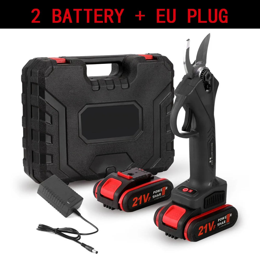 800 W kabellose elektrische Gartenschere, elektrische Gartenschere, Gartenschere, Werkzeuge, Gartenschere, 21 V wiederaufladbare Batterie, Gartenschere