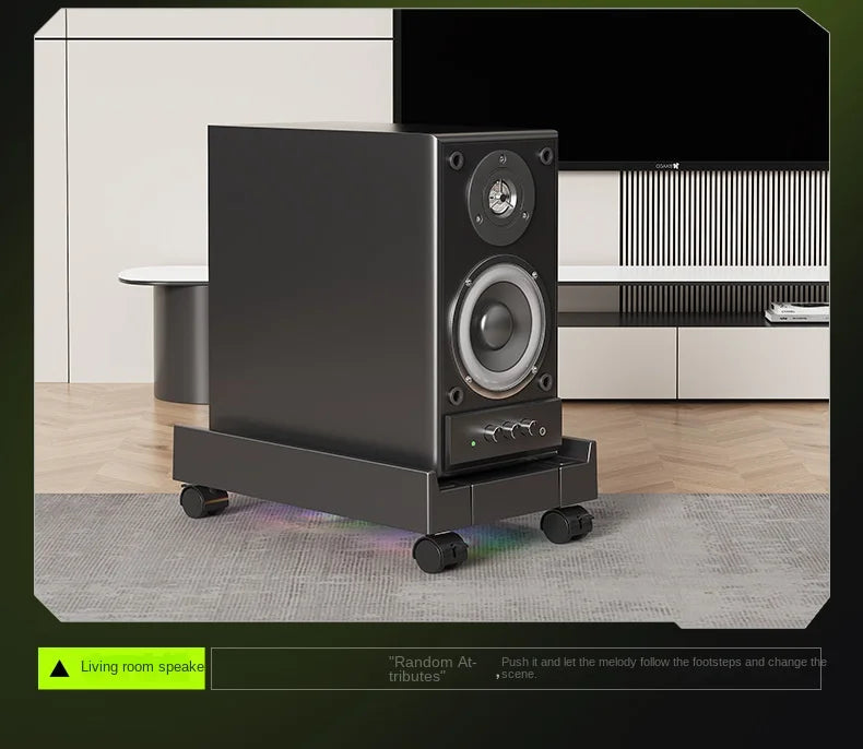 Mobiler PC-Turmständer, verstellbarer Computer-CPU-Halter, Teleskop-Desktop-Ständer, CPU-Wagen mit RGB-Lüfter, Wärmeableitung