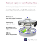 Drahtlose Mini-Geschirrspüler für die Küche, USB-Ultraschallspüle, Obst- und Gemüse-Geschirrspüler, elektrische tragbare Waschmaschinen, Singapur Diego Diego