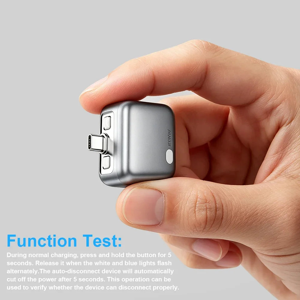 KUWAJIA KH-51 USB-C Ladeadapter – Automatische Trennung bei Vollladung, CE, Akkuschutz