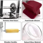 1000L/1500L Manueller Butterchurner, Paddel aus Buchenholz, Sahnemixer, Einmachglas, manuell für handwerkliche Butter, kultivierte Butter