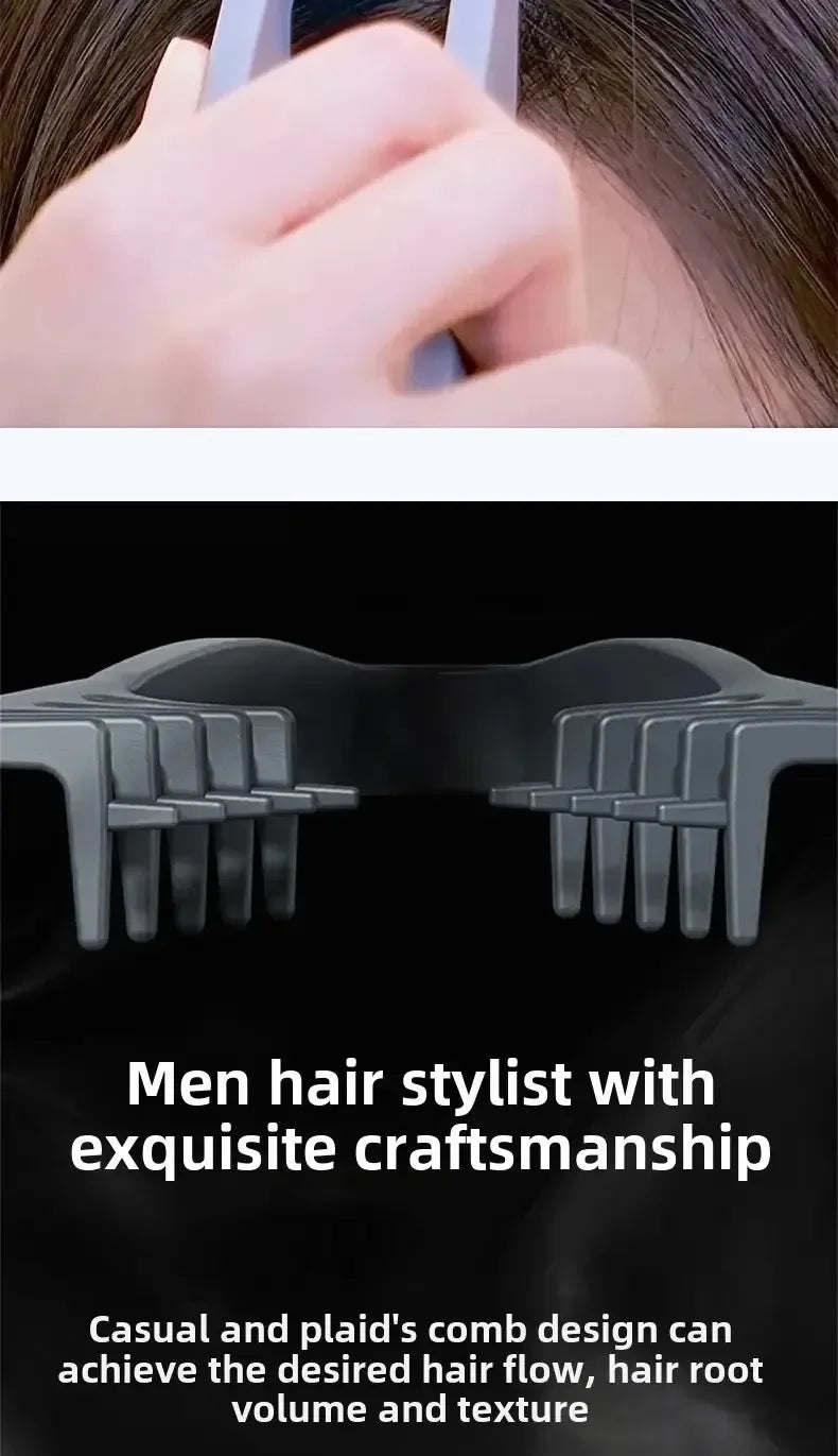 Faltbare Stylingkamm für Volumen und Textur