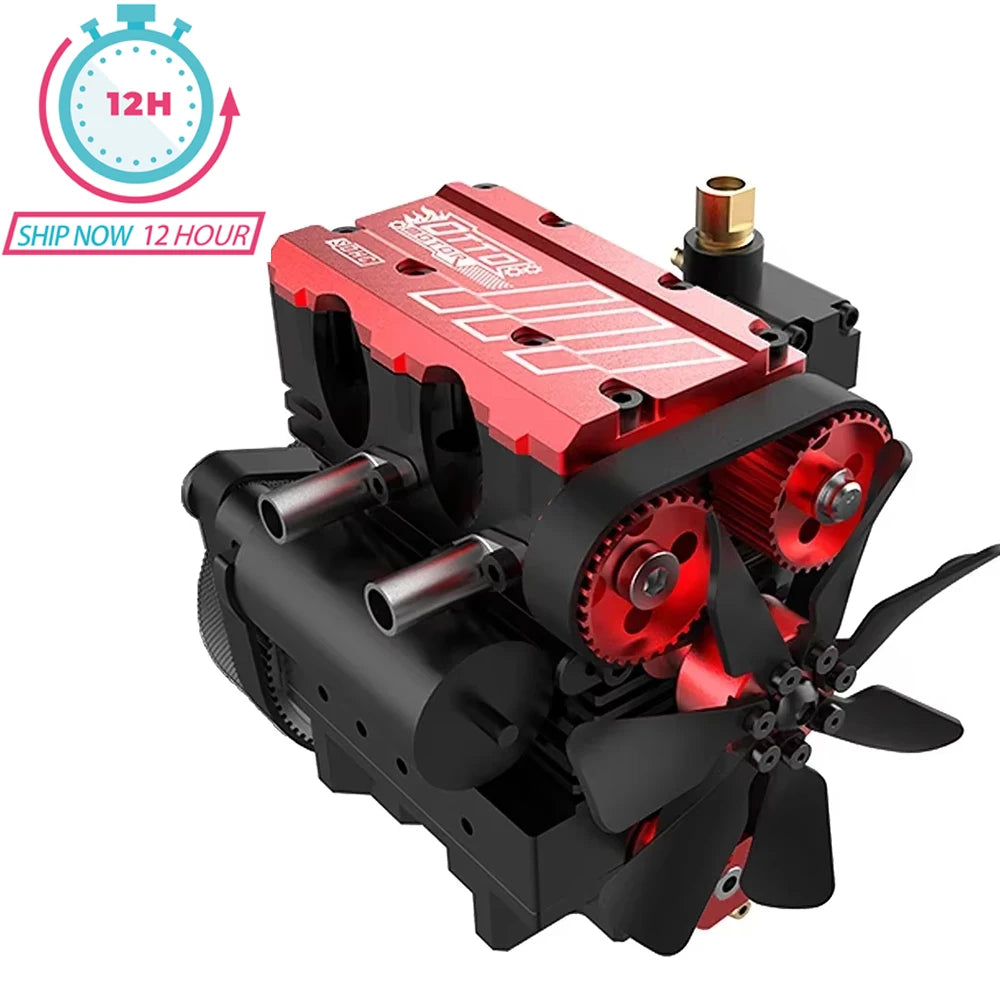 TOYAN FS-L200 Motormodell Spielzeug Vollmetall Handgefertigtes elektrisches High-End-Lehrmittel für wissenschaftliche Experimente und Basiscadeau