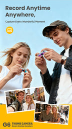 Mini-Schlüsselanhänger-Daumenkamera mit 1080P HD-Videoaufzeichnung und 130 Grad Weitwinkelobjektiv, TFT-LCD-Bildschirm für Studenten 2025