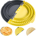 3-in-1 Tortilla Sealer, Tacos Tortilla Crimper Maker, einstellbare Größe, für 6"-10" Kruste, machen versiegelte Quesadillas, Tacos, Burritos