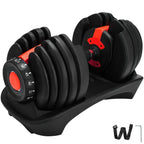 VEVOR 24KG Verstellbare Hantelsets, Hantelständer und Hantelgewicht