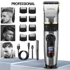 Professioneller Haarschneider, wiederaufladbarer elektrischer Trimmer für Männer