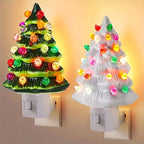 3D-Weihnachtsbaum-Nachtlicht, blinkende LED-Wanddekoration für Zuhause, Innenbereich, Weihnachtsdekoration, Geschenk