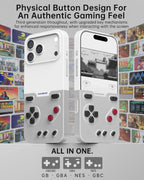 BITMOLAB GAMEBABY – iPhone-Hülle mit Retro-Gaming-Controller | iPhone 17, 17 Pro, 17 Pro Max