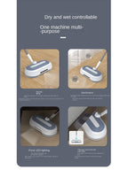 1 elektrischer Mopp-Staubsauger, einfach zu bedienen, geeignet für Zuhause, Schlafsaal, Büro und andere Verwendung