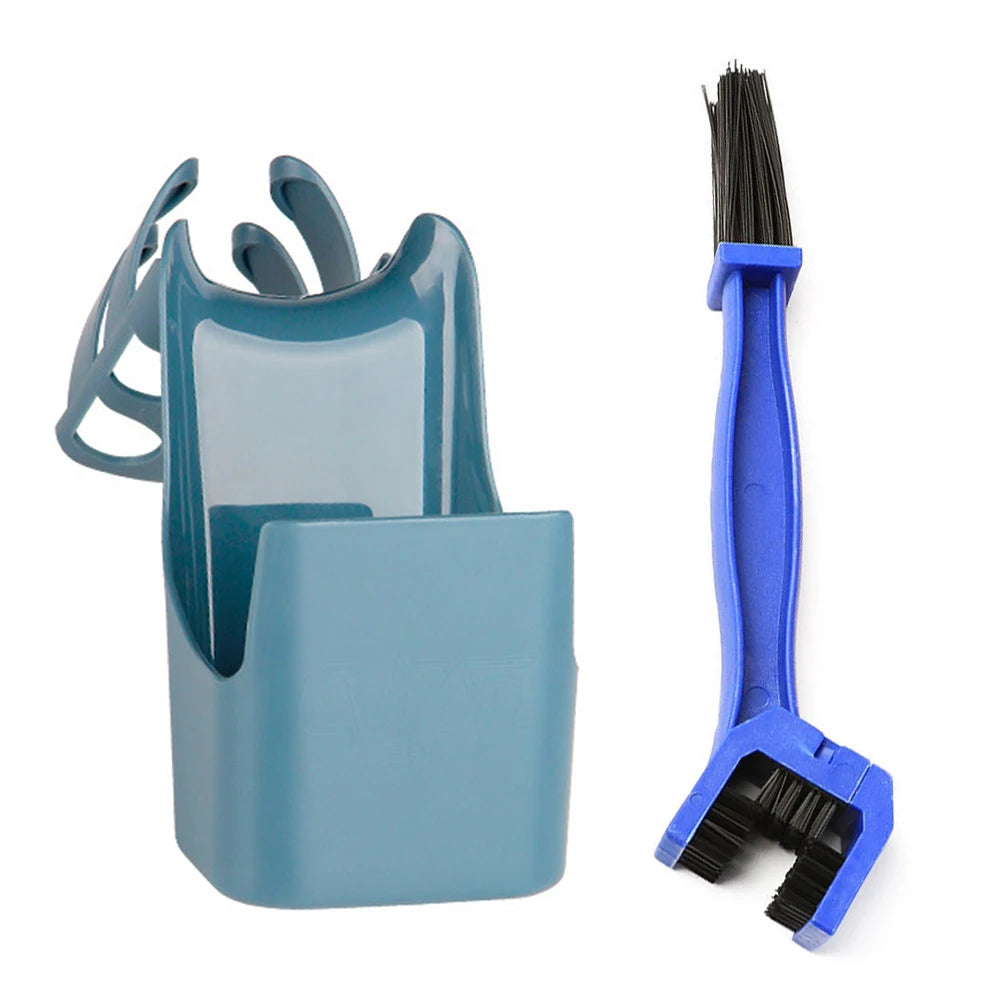 Motorrad Bike Kette Reiniger Werkzeug Splash Proof Tragbare Tragen-beständig Dark Blau Fett Lagerung Werkzeug für Motorräder