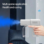 380 ml professionelle tragbare elektrische Nano-Sprühmaschine, kabelloses Alkohol-Desinfektionsmittel, Desinfektionsmittel, Nebelgerät, berührungslose Desinfektion