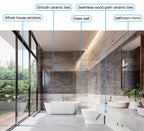 ABIR WD8 Fensterputzroboter – Dual-Ultraschallsprüher, SLAM 4.0, 3000Pa, Fernbedienung, CE