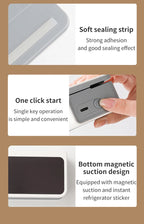 Mini-Wärmebeutel-Versiegelungsmaschine, Versiegelungsmaschine für Plastiktüten, wiederaufladbar, für Lebensmittelverpackungen, Heißsiegelgerät, tragbares Thermo-Beutelversiegelungsgerät