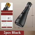 Universal Wasserhahn Extender Kupfer Drei Geschwindigkeit Kopf Wasser Saver Hause Erweiterte Dusche Spray Filter Wanxiang Wasserhahn Bubbler Düse