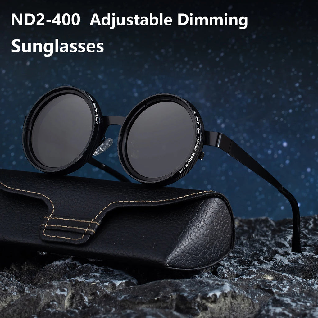 Radfahren ND2-400 9-stufig einstellbare Dimmung Polarisierte Sonnenbrille