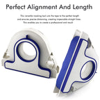 SHENGMEIYU Abdeckband-Abroller 25mm – Mit Cutter, für Fensterrahmen & Renovierung, Weiß oder Blau