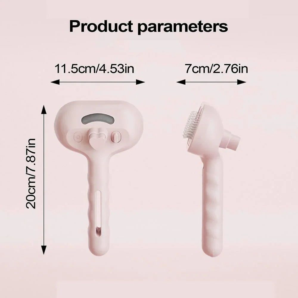 Pet Spray Haar Kamm Pet Haar Entferner Reinigung Pinsel Katzen Pflege Hund Zubehör Werkzeuge Dematting Wasser Nebel Luftbefeuchter Kamm