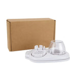 Eierschneider, 3-Wege-Schneider für gekochte Eier, Edelstahldraht, Multifunktions-Küchenmaschine, Küchenzerkleinerer, Werkzeug mit Behälter