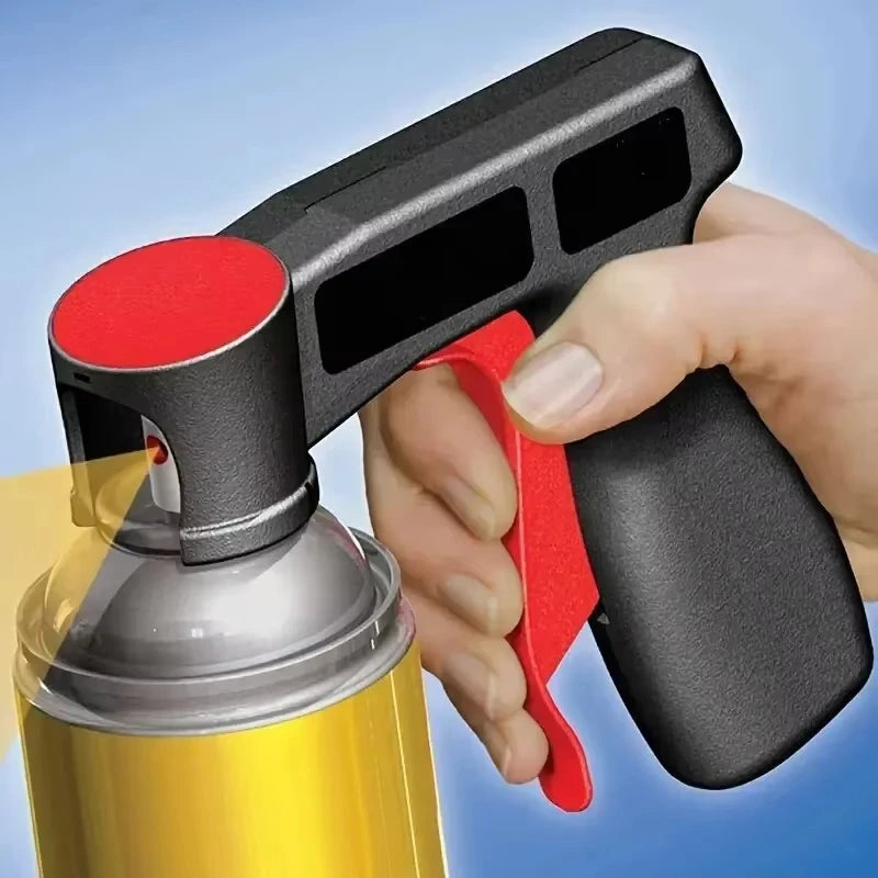 Ergonomischer Sprühdosen-Griff – Wiederverwendbare Lackierhilfe, Präzise Dosierung | Für DIY, Auto & Dekoration | Einzel- & Sets