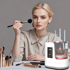 Valentinstagsgeschenk, ein exklusiver elektrischer Make-up-Pinselreiniger für Damen, ein Reinigungswerkzeug für Make-up-Pinsel und Grundierung.
